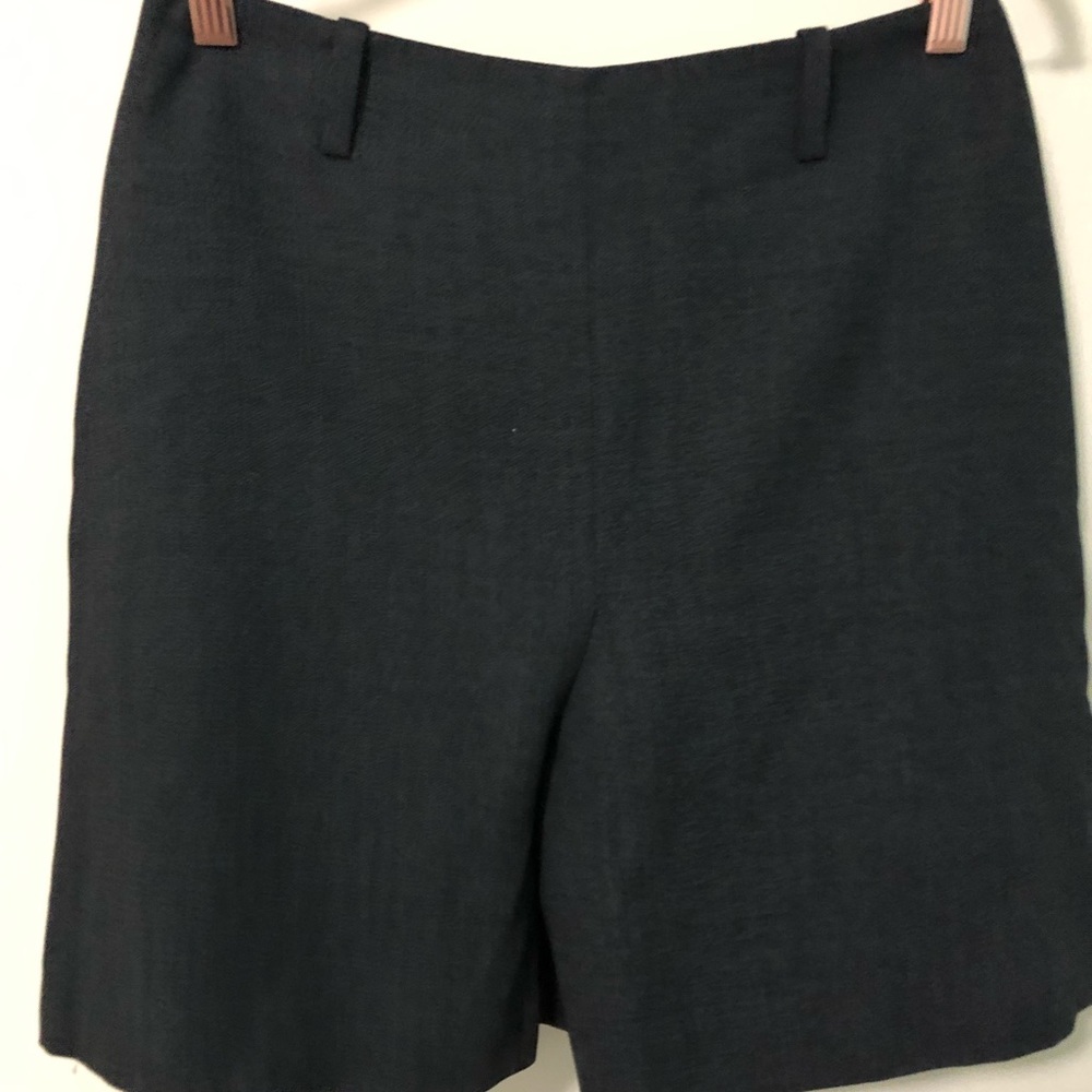 Wool mini skirt